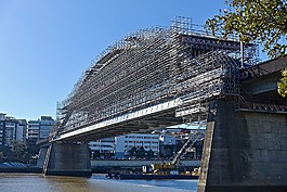 橋,維護(hù),腳手架