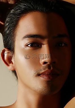 臉,陰暗,口