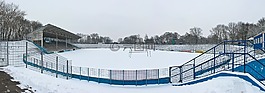 大球場,足球場,雪