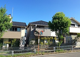 房子,天空,藍(lán)色