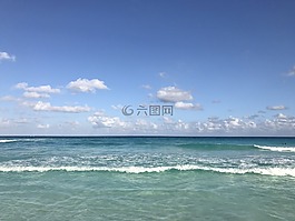 海洋,坎昆,墨西哥