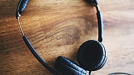 頭戴式耳機,聽聽音樂,音樂