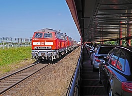 敘爾特島,興登堡達姆,敘爾特島班車