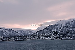北極,美麗,天空