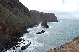 海岸,巖,半島