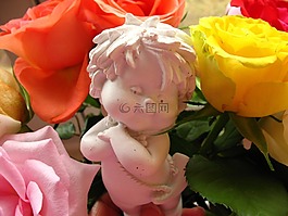 天使,鮮花,數(shù)字