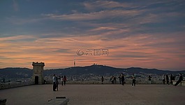 barcelona，,barcelona，山,小山