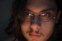 男子,眼鏡,頭發(fā)
