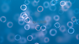 抽象,散景,淺藍色