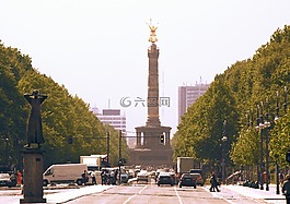 柏林,路,siegessäule