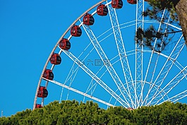 摩天輪,主題公園,吸引力