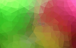 绿色,粉红色,黄色