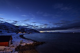 冰島,風景,天空