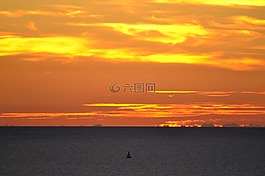 天空,云,紅色
