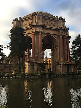 公園,舊金山,灣