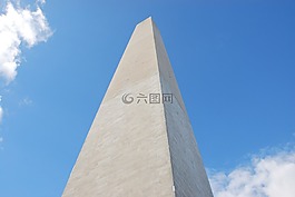 方尖碑,華盛頓,天空