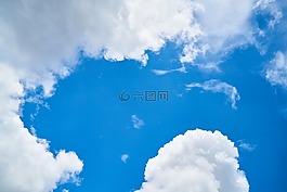 云,藍色,組成