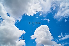 云,藍色,組成