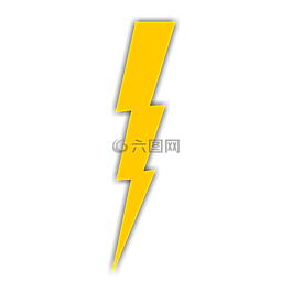 風暴,閃電,黃色