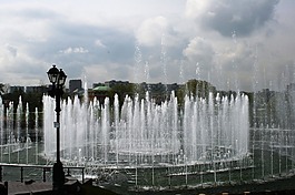 噴泉,皇家池塘,水