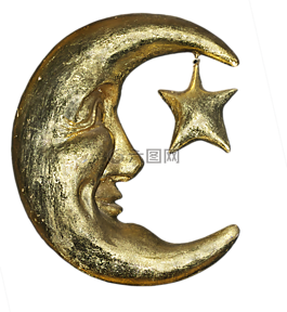 晚安,月球,明星