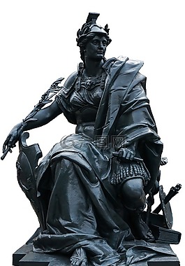 巴黎,雕像,數(shù)字