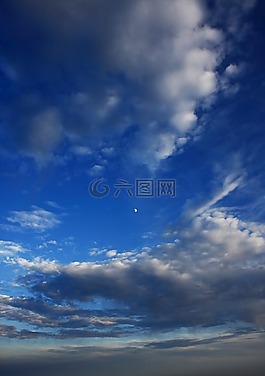 云,天空,藍(lán)色