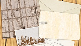 素材,桌子,纸