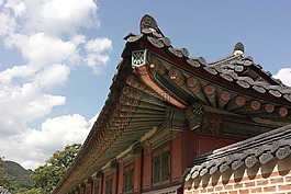 大韓民國(guó),景福宮,屋面瓦