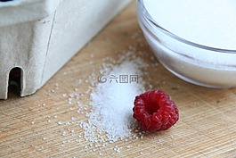 覆盆子,水果,準備工作