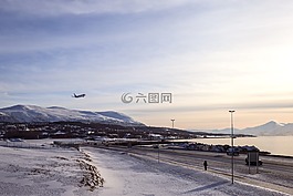 冰島,雪,雪景