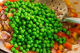 烹飪,豌豆,番茄