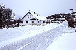 冰島,雪,雪景