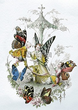 小精靈,釀酒,蝴蝶