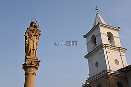 教堂,處女,天主教