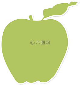 側(cè)影,蘋果,水果