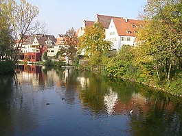 munderkingen,多瑙河,島浴