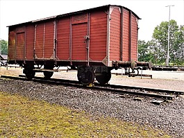 卑爾根-貝爾森集中營,馬車,火車