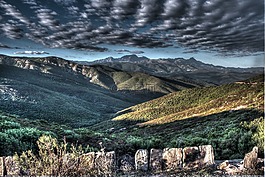 景觀(guān),谷,hdr 圖像