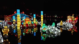 蒙特利尔,植物园,花园中国