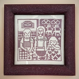刺繡,圖像,框架