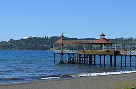 frutillar,智利,景觀