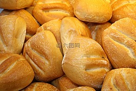 滚,weizenbroetchen,面包店