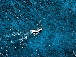 海洋,船,逃生