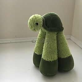 龜,毛絨玩具,塞