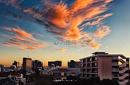 日出,開普敦,南非