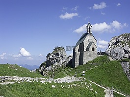 教會(huì),wendelstein,山