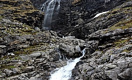 秋天,山,水