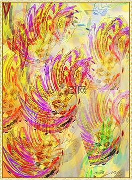 藝術(shù),背景,豐富多彩