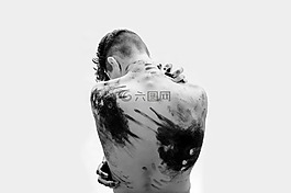 漆,人類,男子